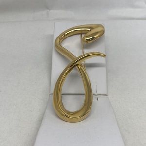 Huge, beautiful Givenchy free form pin.